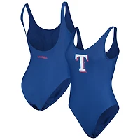 Maillot de bain une pièce G-III 4Her par Carl Banks pour femmes Royal Texas Rangers Making Waves