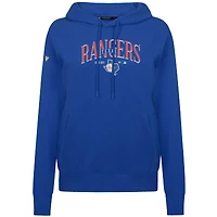 Sweat à capuche enfiler Spellout pour femme Levelwear Royal Texas Rangers Adorn Throwback