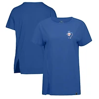 Women's Levelwear Royal Texas Rangers Influx Cooperstown Core Logo T-Shirt