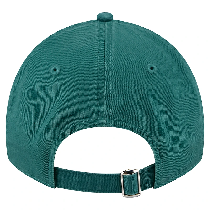 Casquette ajustable New Era 9TWENTY pour femme, vert foncé, à motifs floraux des Texas Rangers