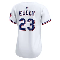 Maillot de joueur Nike Merrill Kelly blanc Texas Rangers domicile édition limitée pour femme