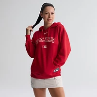 Women's Nike Red Texas Rangers Authentic Collection City Connect Therma Hoodie