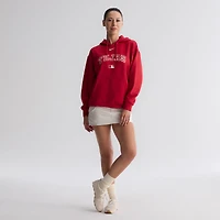 Women's Nike Red Texas Rangers Authentic Collection City Connect Therma Hoodie