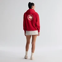 Women's Nike Red Texas Rangers Authentic Collection City Connect Therma Hoodie