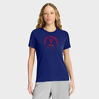 T-shirt Nike Royal Texas Rangers Authentic Collection Early Work Tri-Blend Dri-FIT pour femme