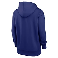 Sweat à capuche Nike Royal Texas Rangers Authentic Collection Therma pour femme