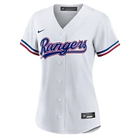 Maillot Nike blanc domicile Texas Rangers pour femme, édition limitée