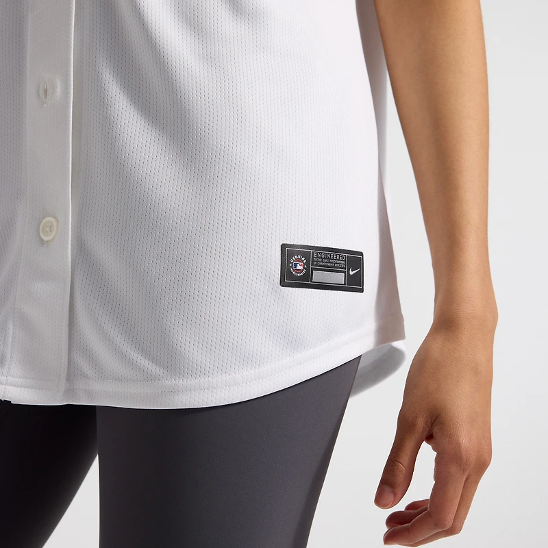 Maillot Nike blanc domicile Texas Rangers pour femme, édition limitée