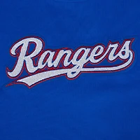 Sweat-shirt ras du cou pour femme Pro Standard Royal Texas Rangers Game Day Classics