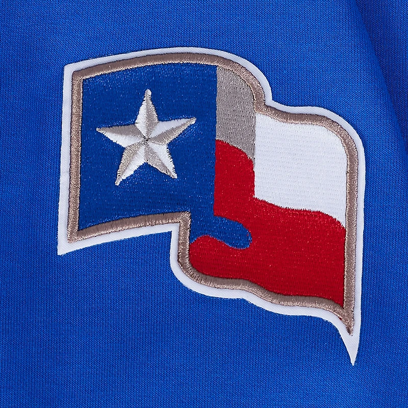 Sweat-shirt ras du cou pour femme Pro Standard Royal Texas Rangers Game Day Classics