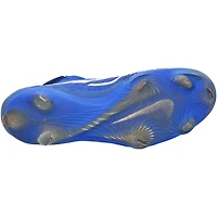 Crampons Nike bleus autographiés et portés en match par Wyatt Langford (Texas Rangers) lors de la saison 2025 de la MLB