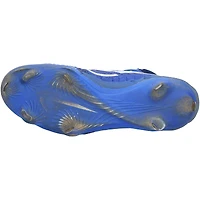 Crampons Nike bleus portés en match et autographiés par Wyatt Langford (Texas Rangers) lors de la saison 2025 de la MLB