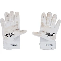 Wyatt Langford Texas Rangers Autographed Game-Used Nike Batting Gloves from the 2025 MLB Season