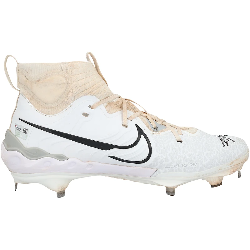 Wyatt Langford Texas Rangers Autographed Game-Used Nike Cleats from the 2024 MLB Season