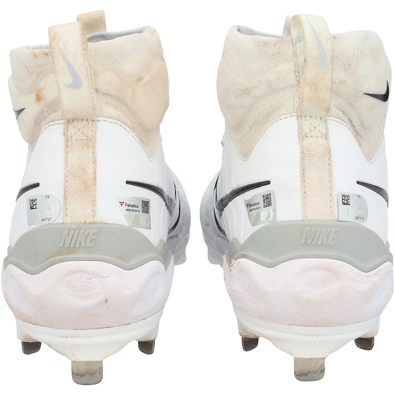 Wyatt Langford Texas Rangers Autographed Game-Used Nike Cleats from the 2024 MLB Season