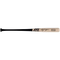 Wyatt Langford Texas Rangers Autographed Marucci Pro Model Bat