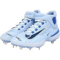 Wyatt Langford Texas Rangers Autographed Player-Issued Blue Nike Cleats from the 2025 MLB Season