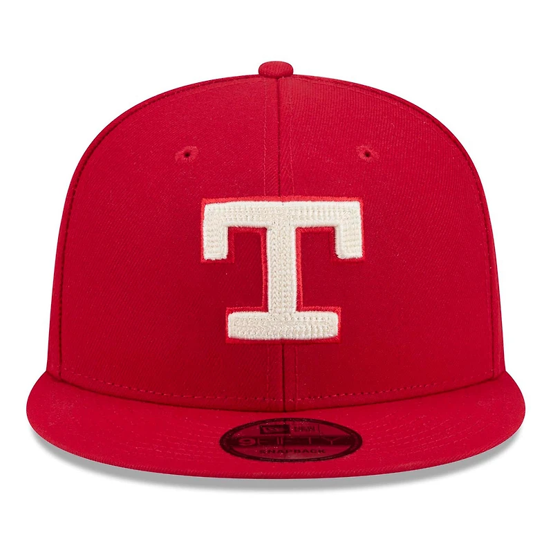 Youth New Era Red Texas Rangers 2026 City Connect 9FIFTY Snapback Hat