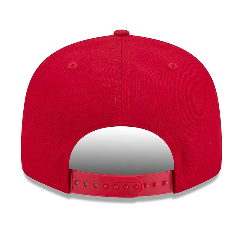 Casquette snapback New Era rouge Texas Rangers 2026 City Connect 9FIFTY pour jeunes