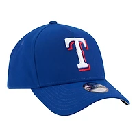Casquette ajustable New Era Royal Texas Rangers 9FORTY pour jeunes