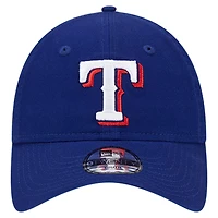 Casquette réglable couleur équipe 9TWENTY des Royal Texas Rangers New Era pour jeune