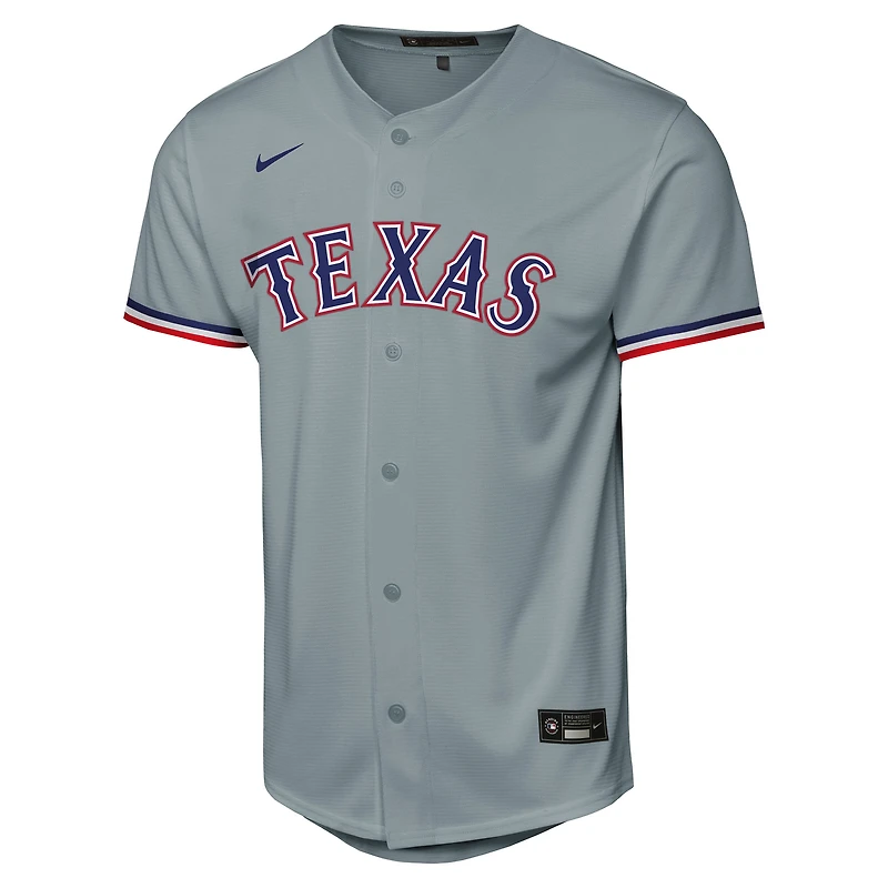 Maillot Nike Corey Seager gris pour jeunes des Texas Rangers
