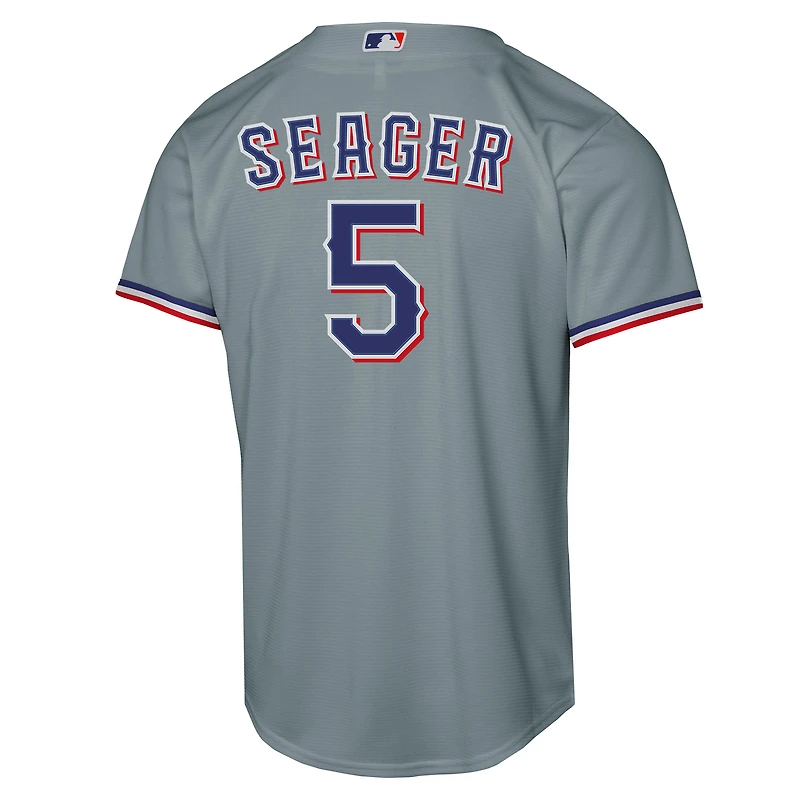 Youth Nike Corey Seager Gray Texas Rangers Road Replica Jersey