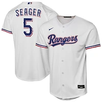 Youth Nike Corey Seager White Texas Rangers Home Replica Player Jersey