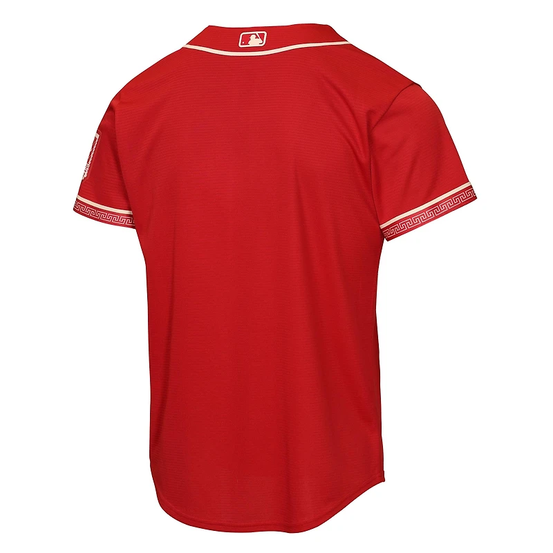 Youth Nike  Red Texas Rangers 2026 City Connect Stadium Jersey