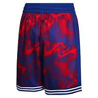 Short de voltigeur Texas Rangers Royal/Rouge pour jeunes