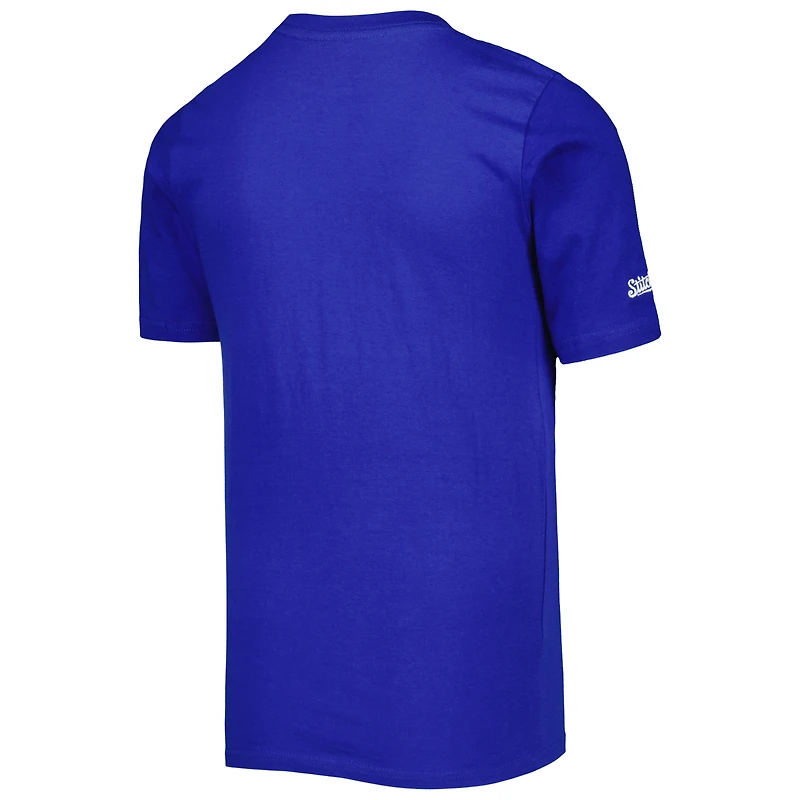 Youth Stitches Royal/White Texas Rangers Combo T-Shirt Set