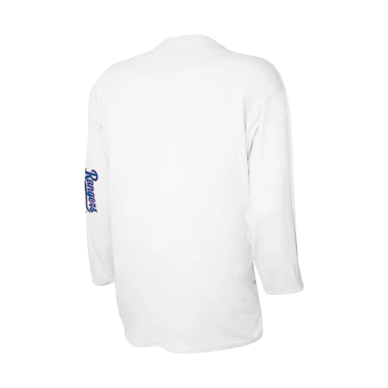 Ensemble de t-shirts combinés Texas Rangers Royal/White Stitches pour jeunes