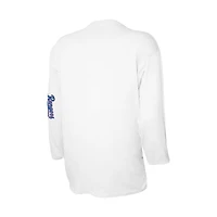 Ensemble de t-shirts combinés Texas Rangers Royal/White Stitches pour jeunes