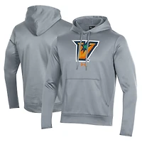 Men's Under Armour Gray Texas-Rio Grande Valley Vaqueros All Day Fleece Pullover Hoodie
