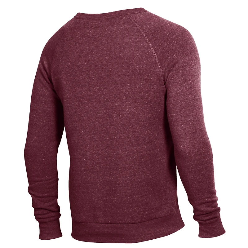 Sweat-shirt raglan The Champ marron chiné pour homme des Texas Southern Tigers