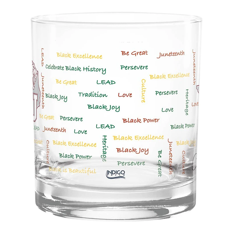 Texas Southern Tigers 14oz. Black History Month Rocks Glass