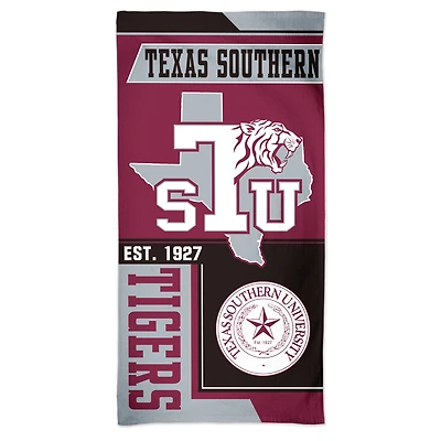 Serviette de plage WinCraft Texas Southern Tigers 60'' x 30'' State Spectra