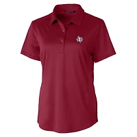 Women's Cutter & Buck Maroon Texas Southern Tigers Prospect Textured Stretch Polo