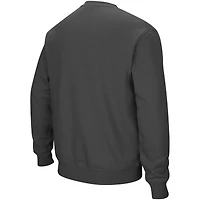 Sweat Colosseum Charcoal Texas State Bobcats Arch & Logo Crew Neck pour homme