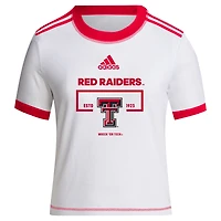 adidas Blanc Texas Tech Rouge Raiders