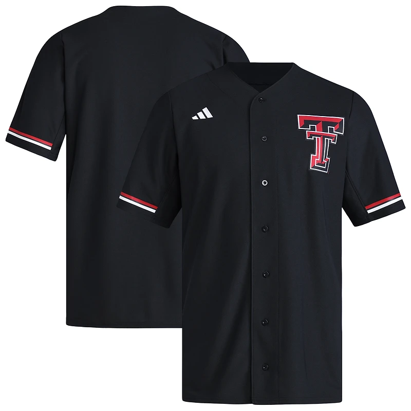 Maillot de baseball réplique adidas Texas Tech Red Raiders pour homme blanc