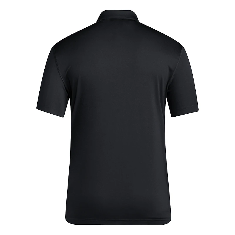 Polo adidas AEROREADY noir Texas Tech Red Raiders 2024 pour homme