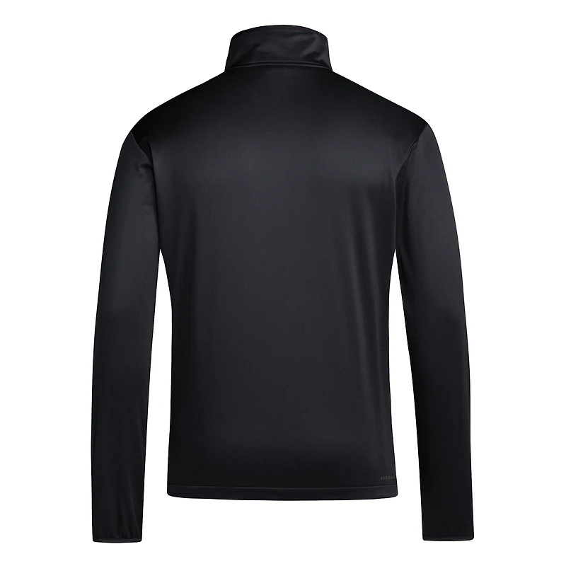 Men's adidas Red Texas Tech Raiders 2024 Coaches Sidelines AEROREADY Quarter-Zip Jacket