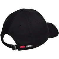 Men's adidas Black Texas Tech Red Raiders Locker Room Adjustable Slouch Hat