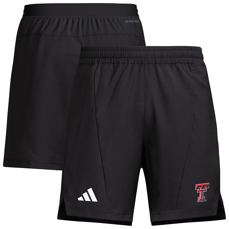 Men's adidas Black Texas Tech Red Raiders Program Woven Training Shorts