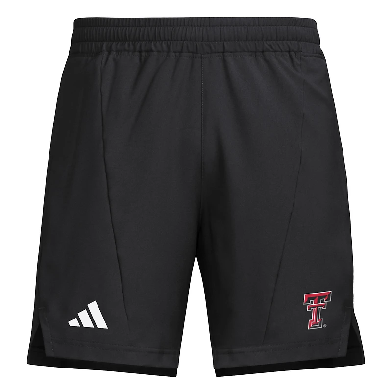 Men's adidas Black Texas Tech Red Raiders Program Woven Training Shorts