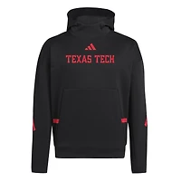 Men's adidas Black Texas Tech Red Raiders Z.N.E. Pullover Hoodie
