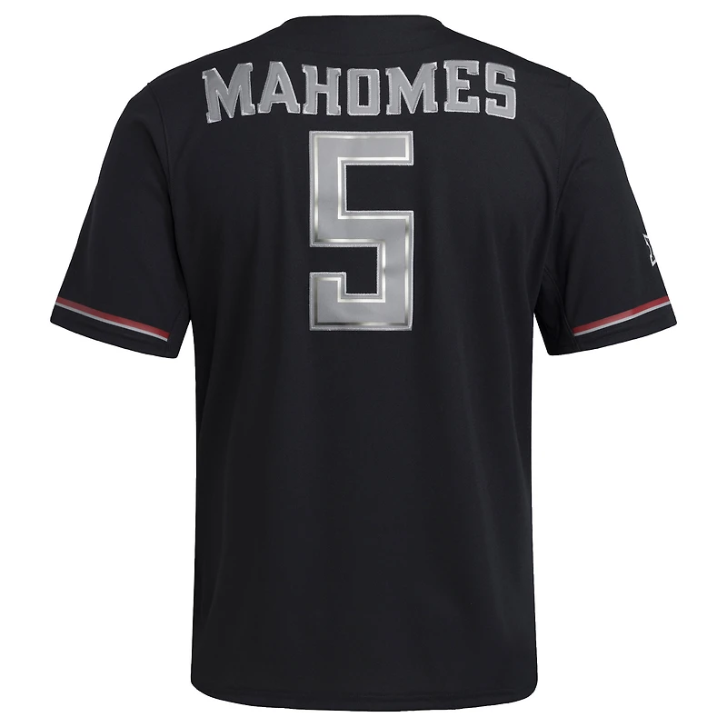 Maillot de baseball adidas Patrick Mahomes noir Texas Tech Red Raiders pour homme