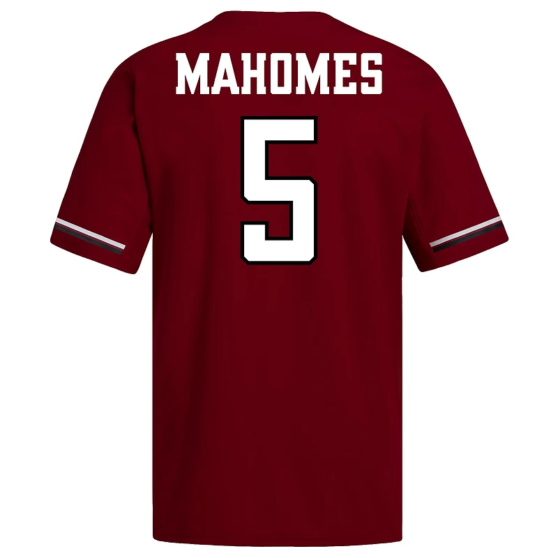 Men's adidas Patrick Mahomes Red Texas Tech Raiders Replica Baseball Jersey