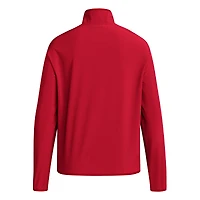 Men's adidas Red Texas Tech Raiders 2024 Coaches Sideline Long Sleeve Quarter-Zip Top